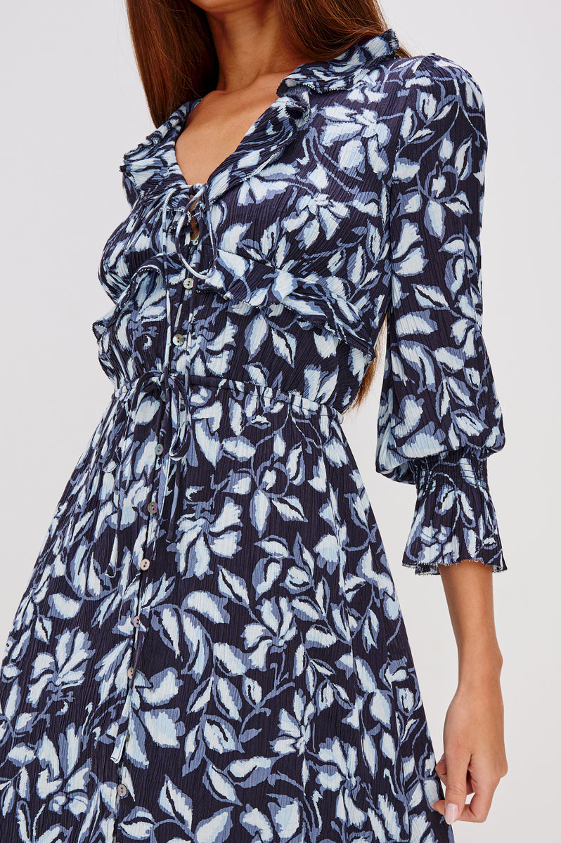 BETTY DRESS - NAVY JASMINE – Rails Canada