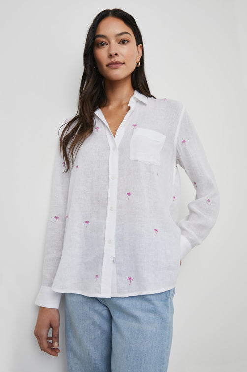 CHARLI-FUSCHIA-EMBROIDERED-PALMS-FRONT
