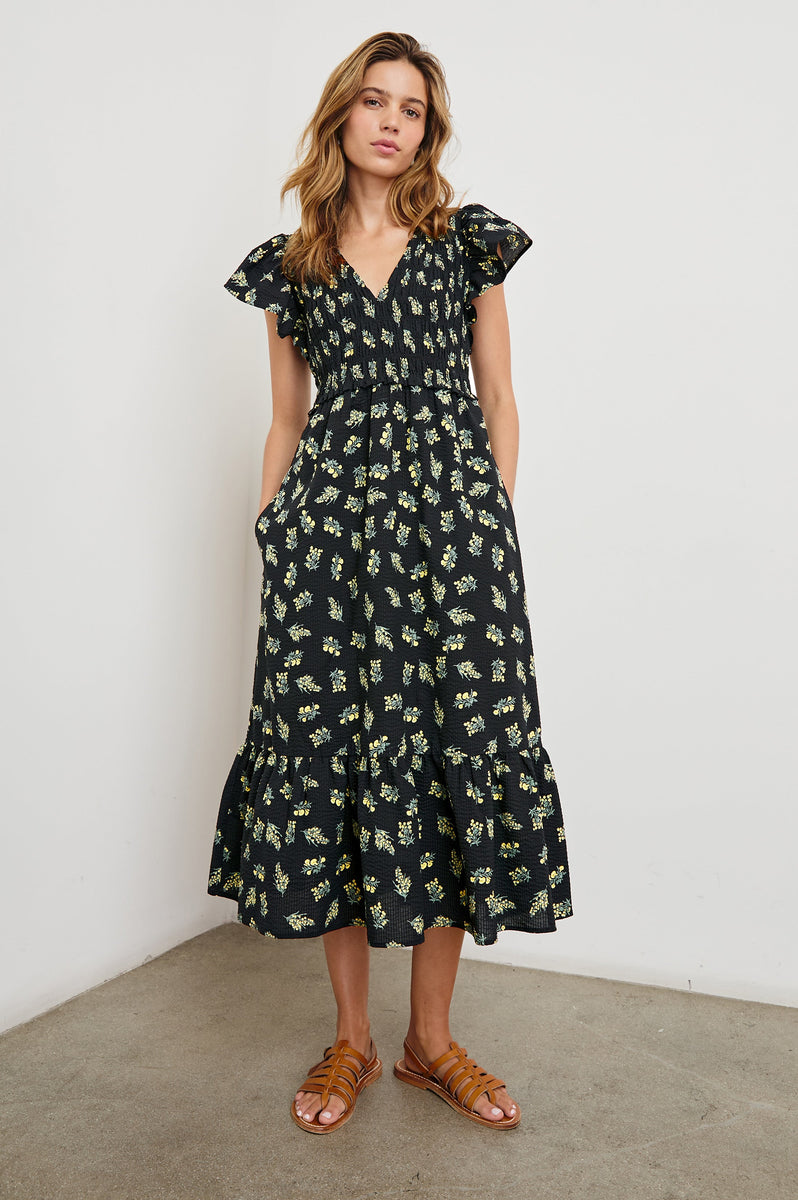 CLEMENTINE DRESS - DARK AMARYLLIS – Rails Canada