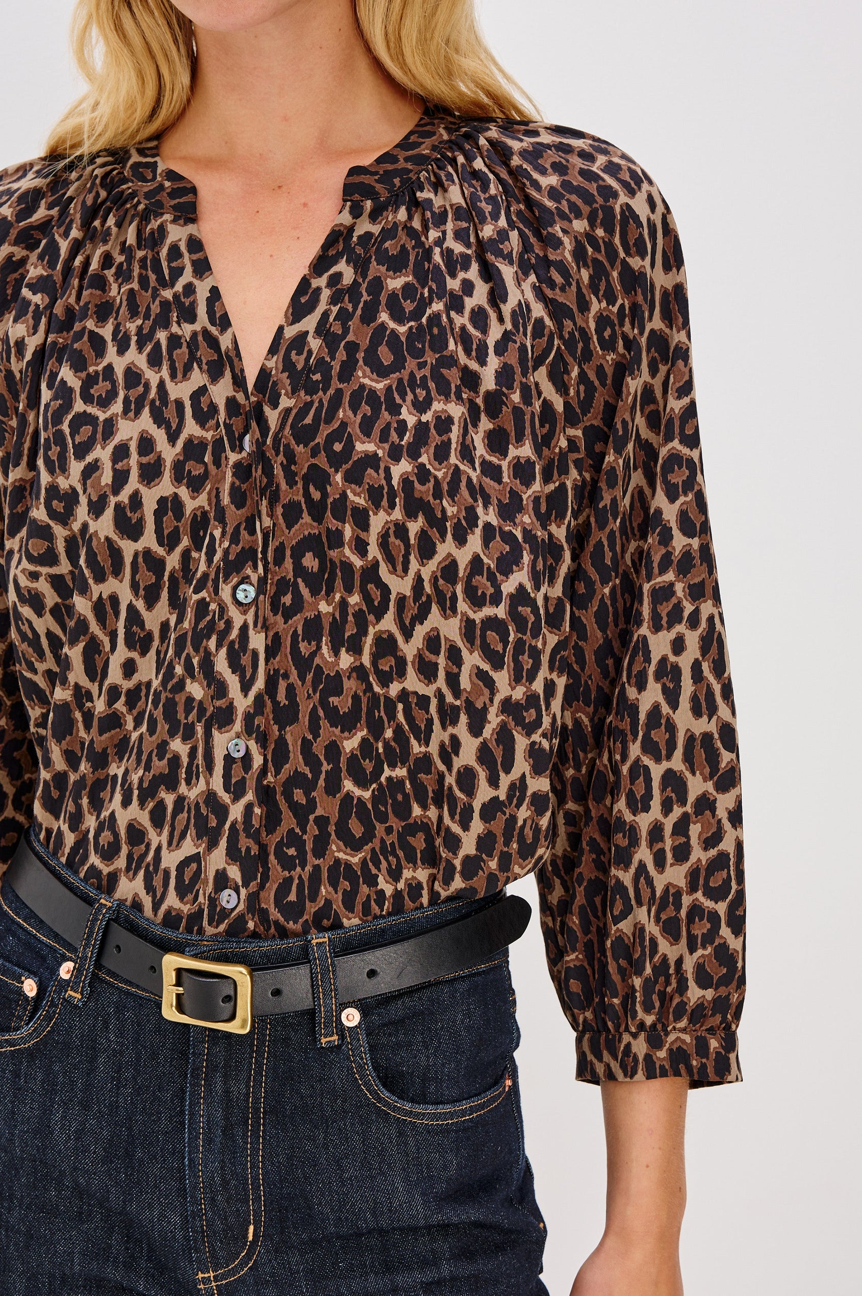 SAINT TOP - BROWN NALA