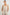 Akira relaxed fit linen crop top with wide straps in Heathered Flax - front view on model with hands in pocket