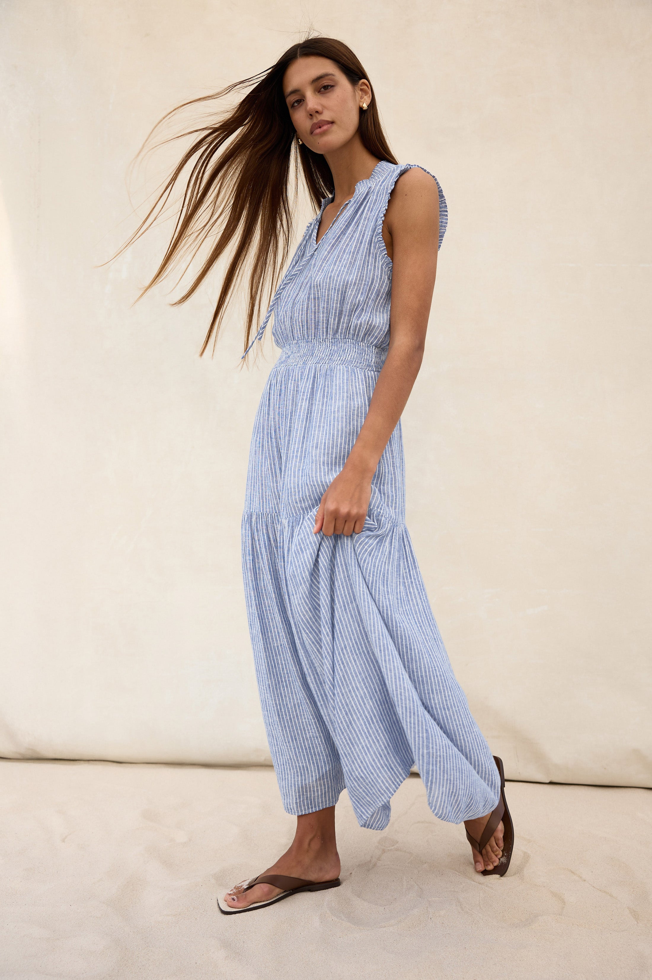 ALESSI DRESS - BARLETTA STRIPE – Rails Canada