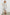 Anina Long-Sleeve Midi Dress with Buttons Down the Front, a Collar, Button Cuffs, and a Cord Belt in Ceramic Navy Stripe Colorway, Vertical Stripes - Front Full Body View Featured on Model