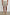 Aries mid length linen short in Diamond Oat Olive art deco pattern - front view, lower half of model