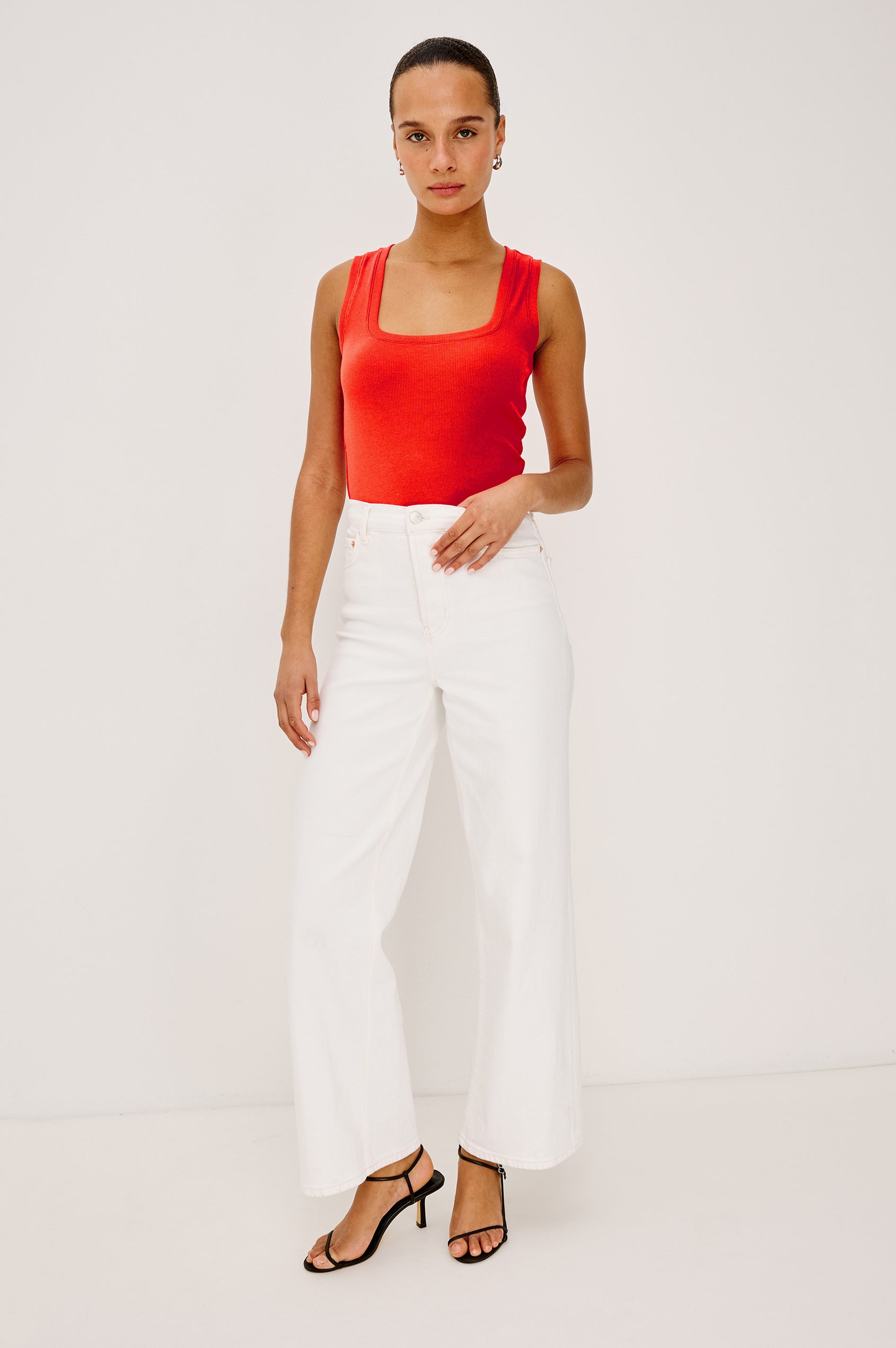 BOBBIE TANK - CHERRY