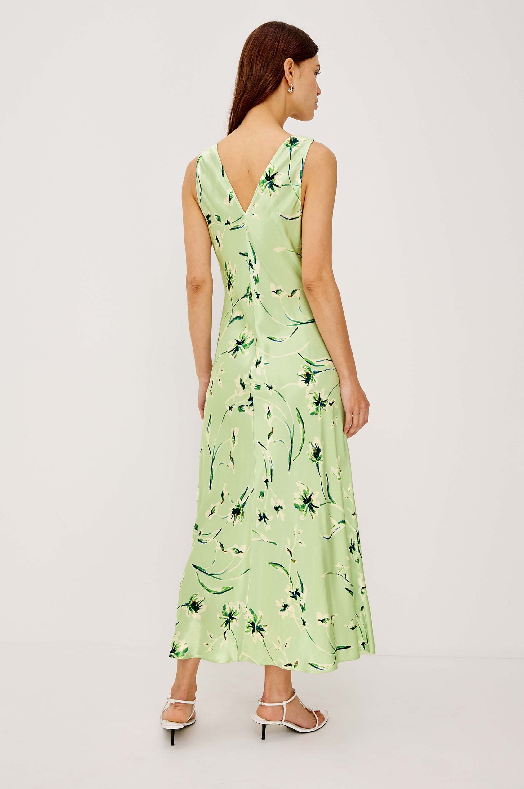 CAMELLIA DRESS - MINT LINNEA