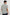 Carson linen short sleeve button down with a collar and blue botanical pattern in Autumn Daisy Ocean - back view on model
