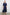 Caterine Maxi Dress with Mid-length Sleeves, a V neck, a Shirred Collar with a tie, a Smocked Waist, and a Tiered Skirt in Navy Colorway - Front Full Body View Featured on Model