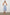 Edina Tiered Midi Skirt with Shirred High-Rise Waistline in Blue Floral Colorway, Blues and White - Front Full Body View Featured on Model