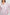 Elsa Long-Sleeve Button Down Shirt with Chest Patch Pocket in Cherry Blossom Stripe Colorway, Thin Black and White Vertical Stripes on Pink - Front Untucked View Featured on Model