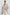 Elsa Long-Sleeve Button Down Shirt with Chest Patch Pocket in Russet White Stripe Colorway, Vertical Stripes - Front View Featured on Model