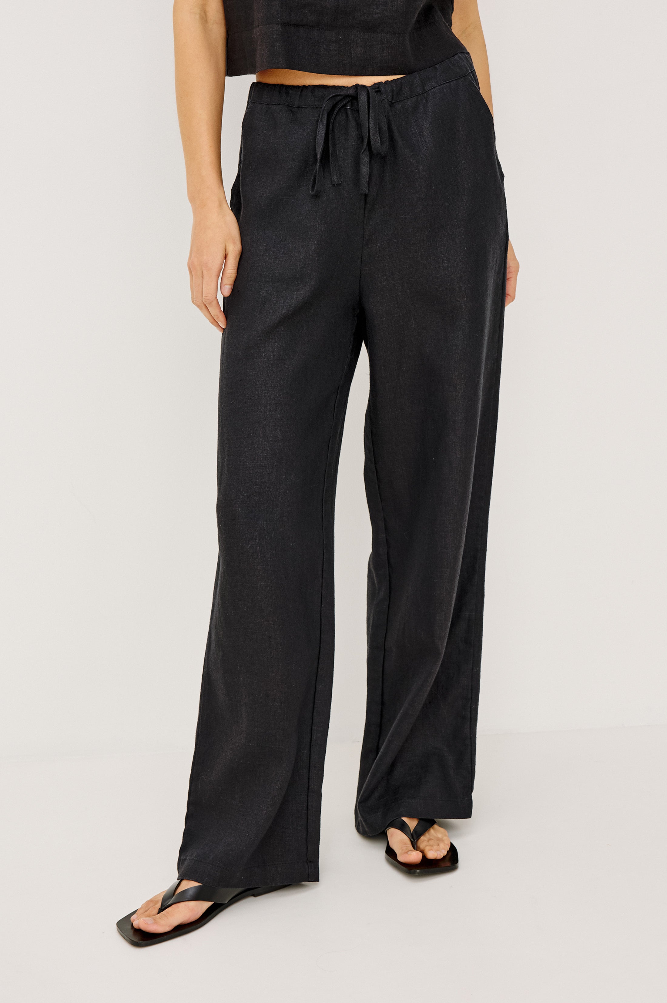 EMMIE PANT - BLACK – Rails Canada