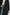 Everest Mid-Thigh Length Coat with Single Button Closure, Notched Lapels and Front Patch Pockets in Black Colorway - Front View Featured on Model