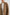 Everest Mid-Thigh Length Coat with Single Button Closure, Notched Lapels and Front Patch Pockets in Camel Colorway - Front View Featured on Model