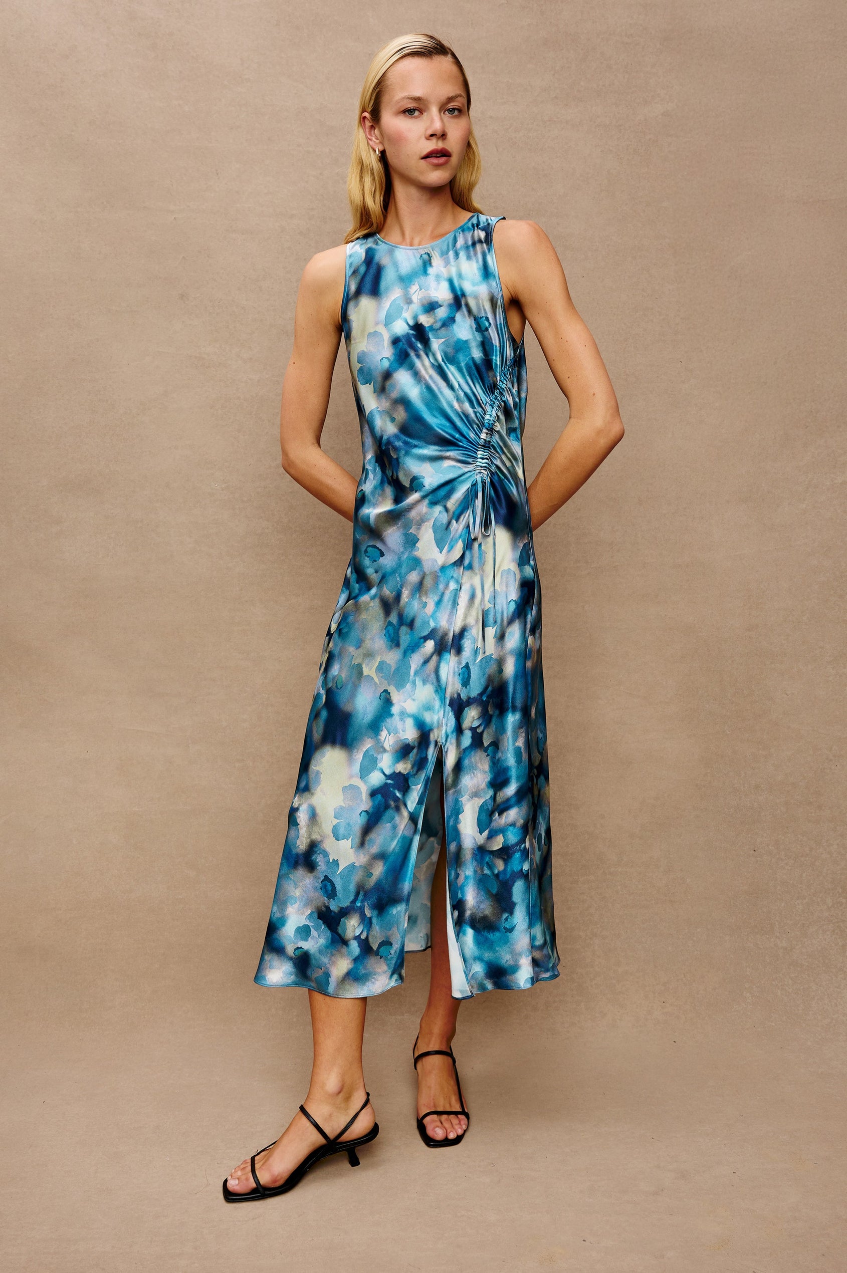 GABRIELLA DRESS - MIDNIGHT DIFFUSION