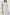 Garden Midi Dress with Flutter Cap Sleeves, Drawstrings at V-Neck and Shirred Waistband in Sonoma Stripe Colorway, Thin Vertical Blue Stripes on White - Front View Featured on Model