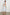 Garden Midi Dress with Flutter Cap Sleeves, Drawstrings at V-Neck and Shirred Waistband in Sonoma Stripe Colorway, Thin Vertical Blue Stripes on White - Back Full Body View Featured on Model