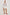 Giada lightweight linen button up shirt in Dinner Party colorway featuring Italian inspired sketches -  Full body front  view on model