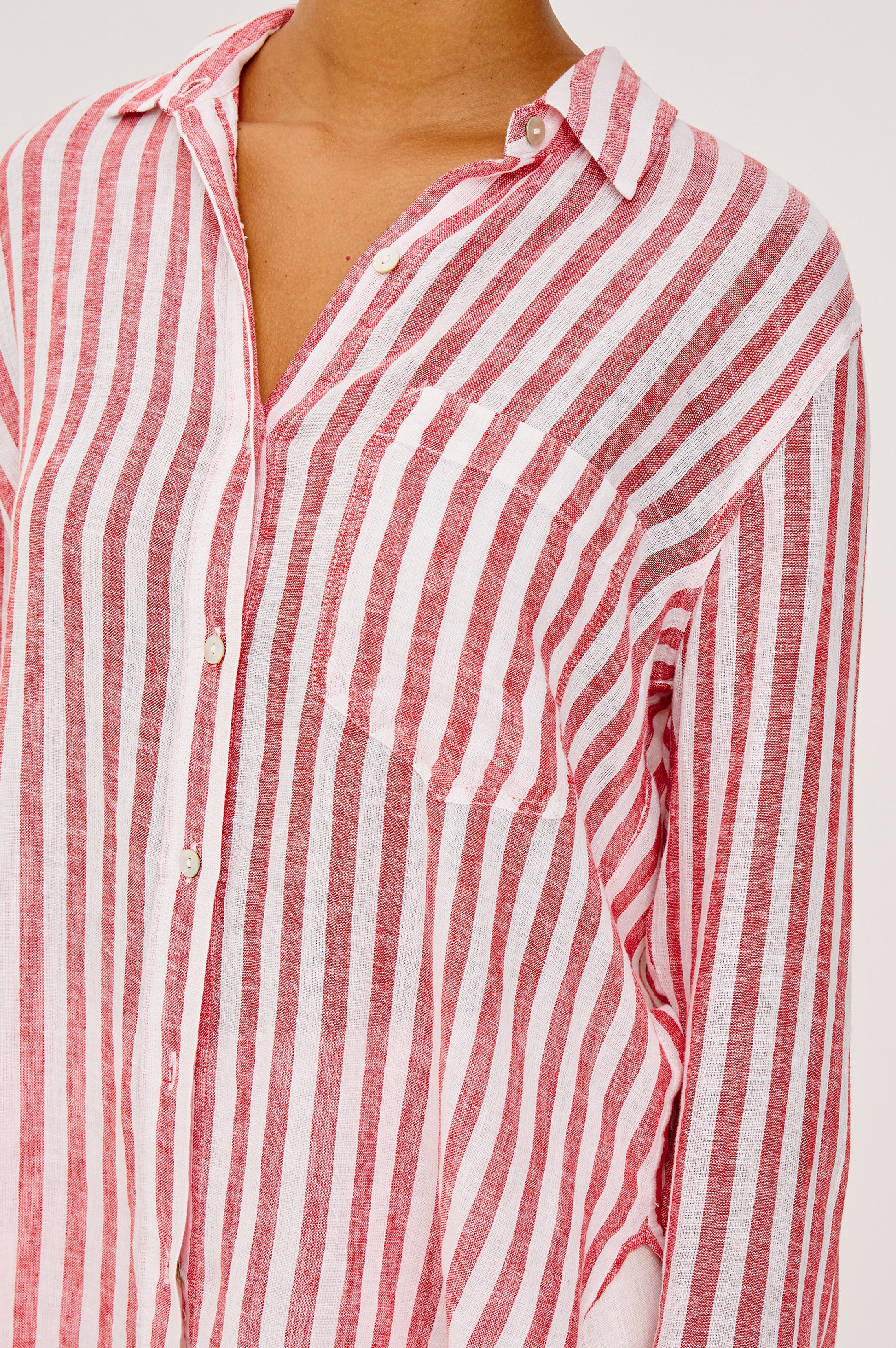 RAILS X GIADZY GIADA SHIRT - RAVELLO STRIPE – Rails Canada