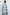 Hunter Long-Sleeve Button Up with a Chest Patch Pocket in Bluebell Snow Colorway, plaid - Back View Featured on Model