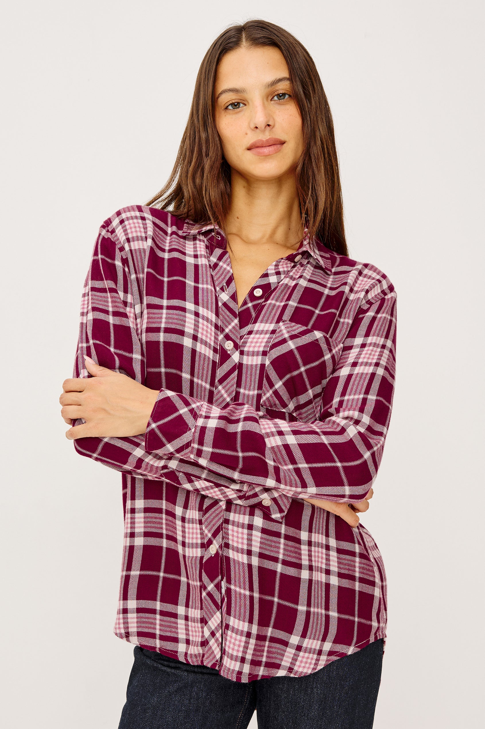 HUNTER SHIRT - WINTERBERRY