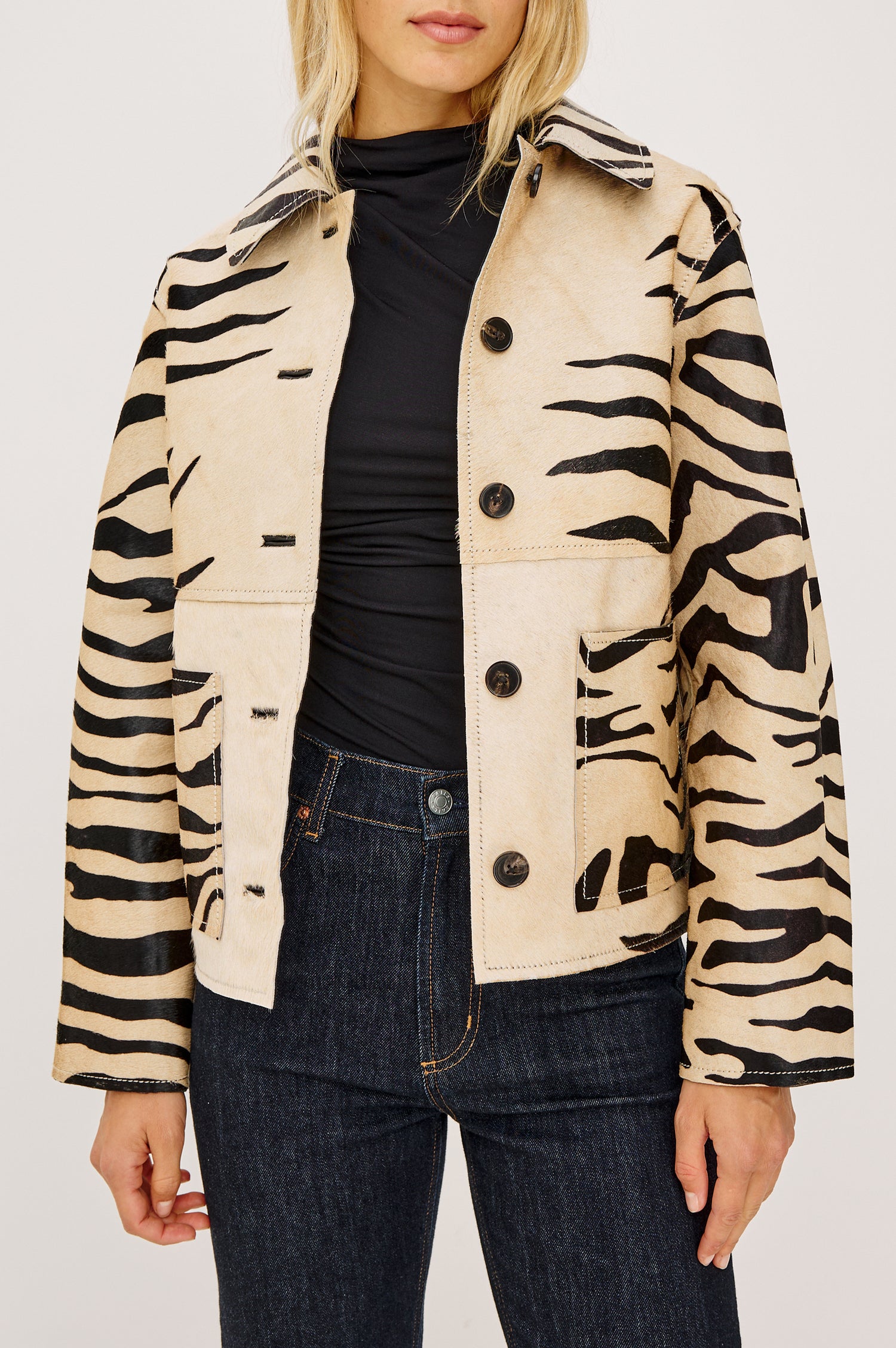 HAISLEY JACKET - ZEBRA