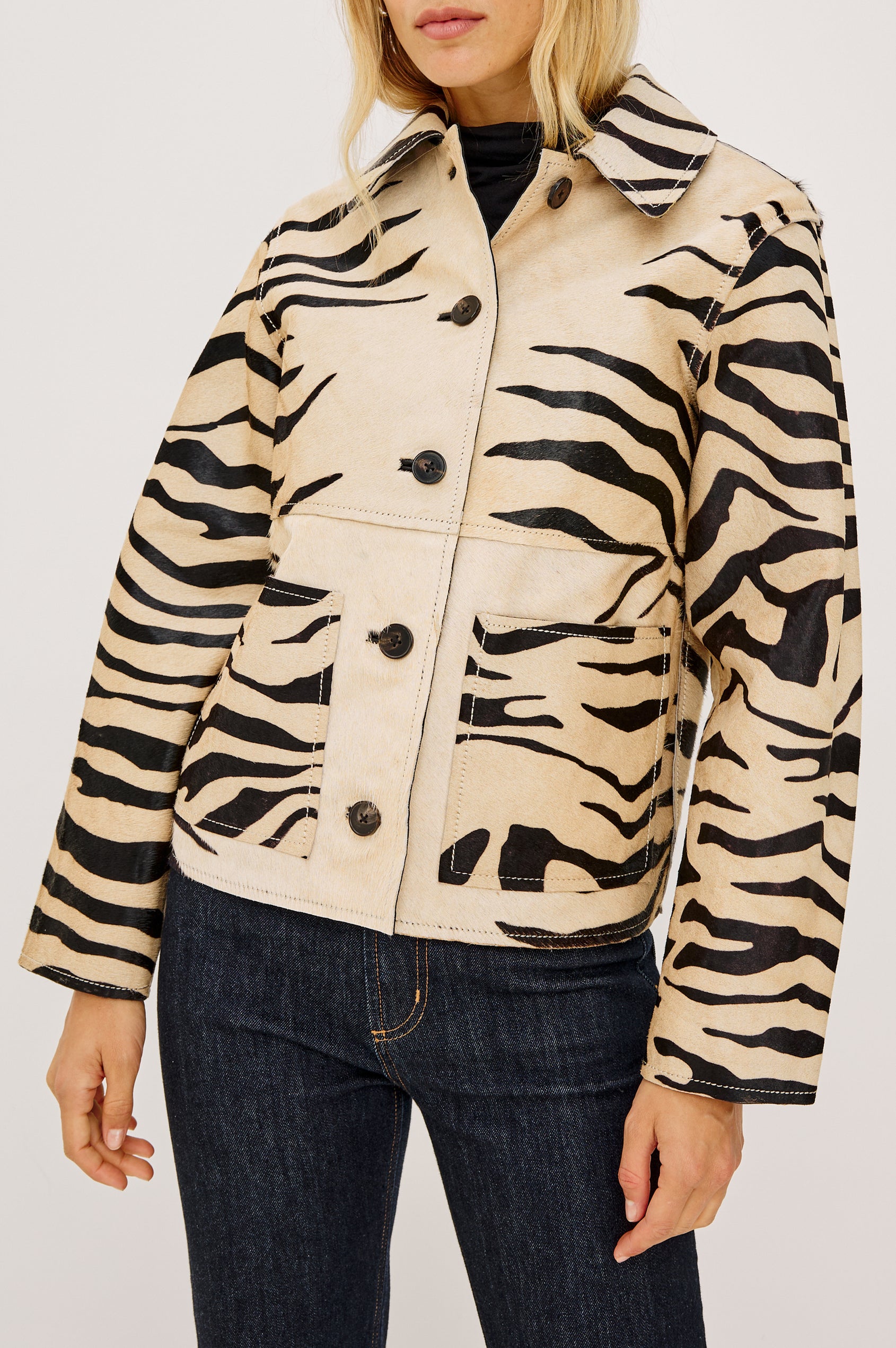 HAISLEY JACKET - ZEBRA