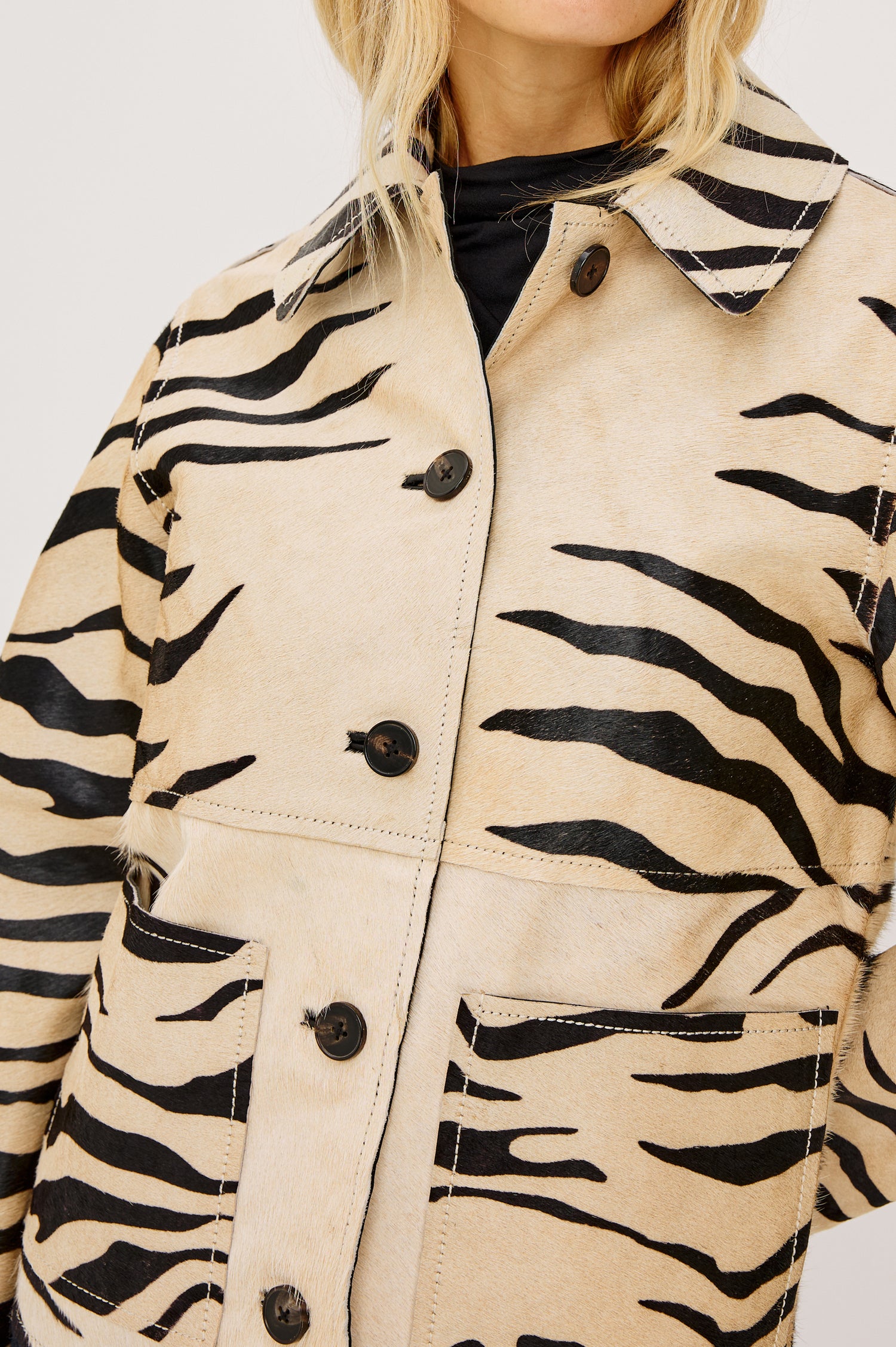 HAISLEY JACKET - ZEBRA