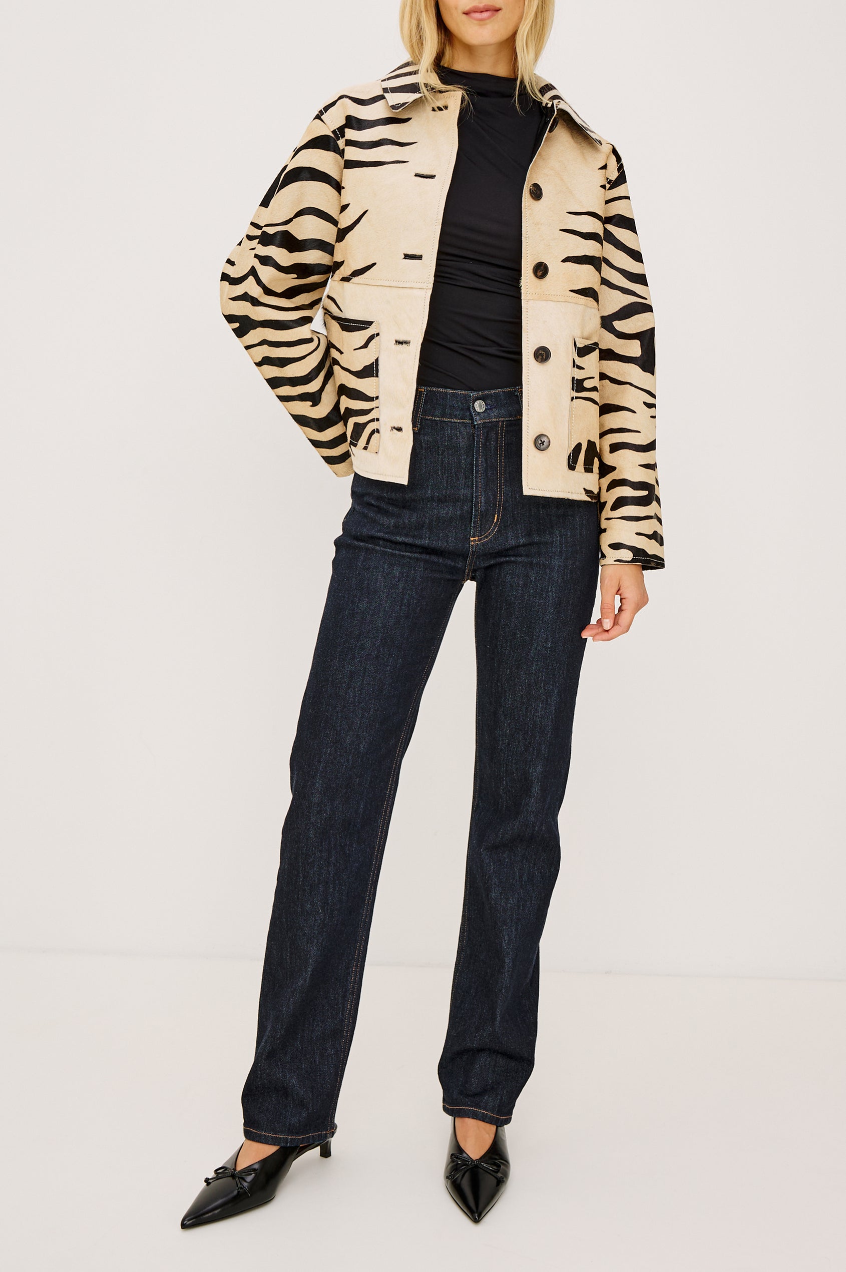 HAISLEY JACKET - ZEBRA