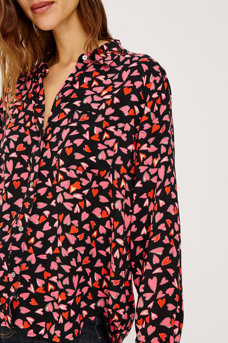 JOSEPHINE SHIRT - LOVE STRUCK – Rails Canada