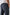 Julian Pants with an Elastic Waist, Two Front Pockets and Two Back Welt Pockets in Faded Blue Colorway - Back View Featured on Model 