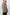 Juno Long-Sleeve Sweater with Crew Neck and Ribbed Trim in Hazelnut Colorway - Side View Featured on Model 