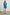 Leighton Shorts with Textured Fabric, a Smocked Elastic Waist, and Large Front Pockets in Turkish Tile Colorway, a Blue - Front Full Body View Featured on Model