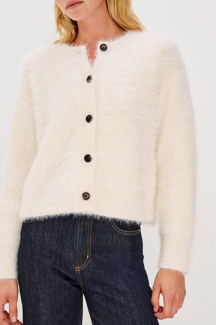 MELO CARDIGAN - IVORY