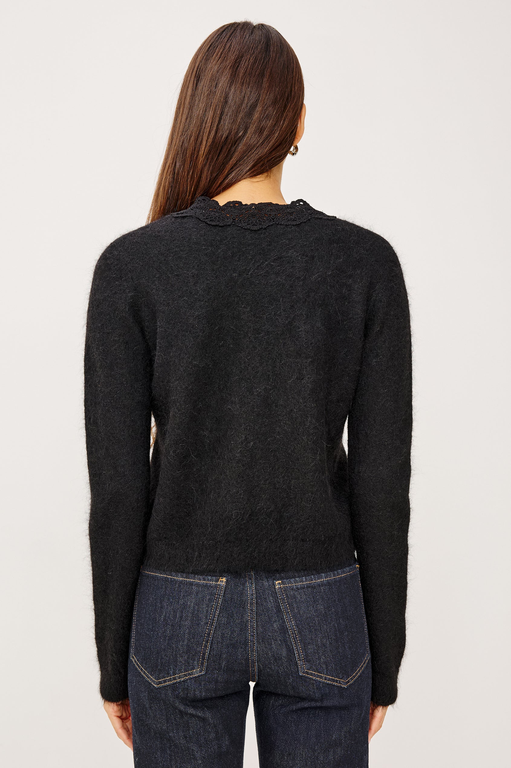 MER CARDIGAN - BLACK