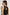 Navi Sleeveless Midi Dress with a Halter Neckline with a Back Tie Keyhole, and a Wrap Skirt with a Side Tie Closure in Black Colorway - Back View Featured on Model  