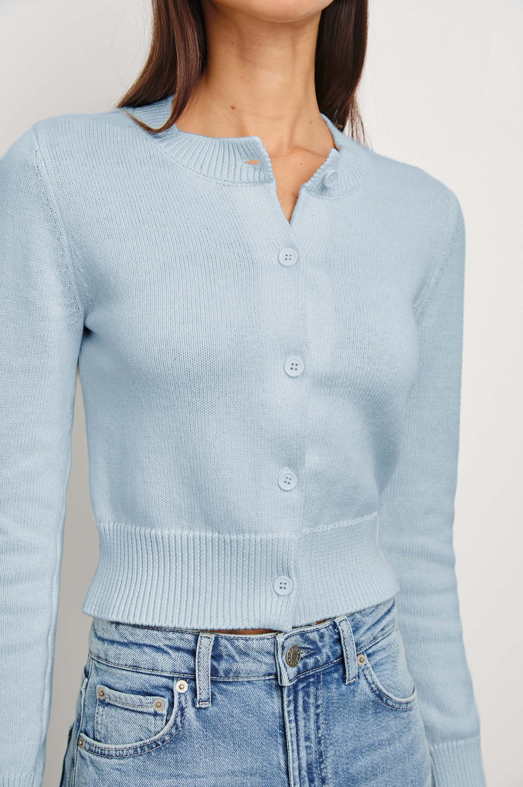 NORAH CARDIGAN - SKY