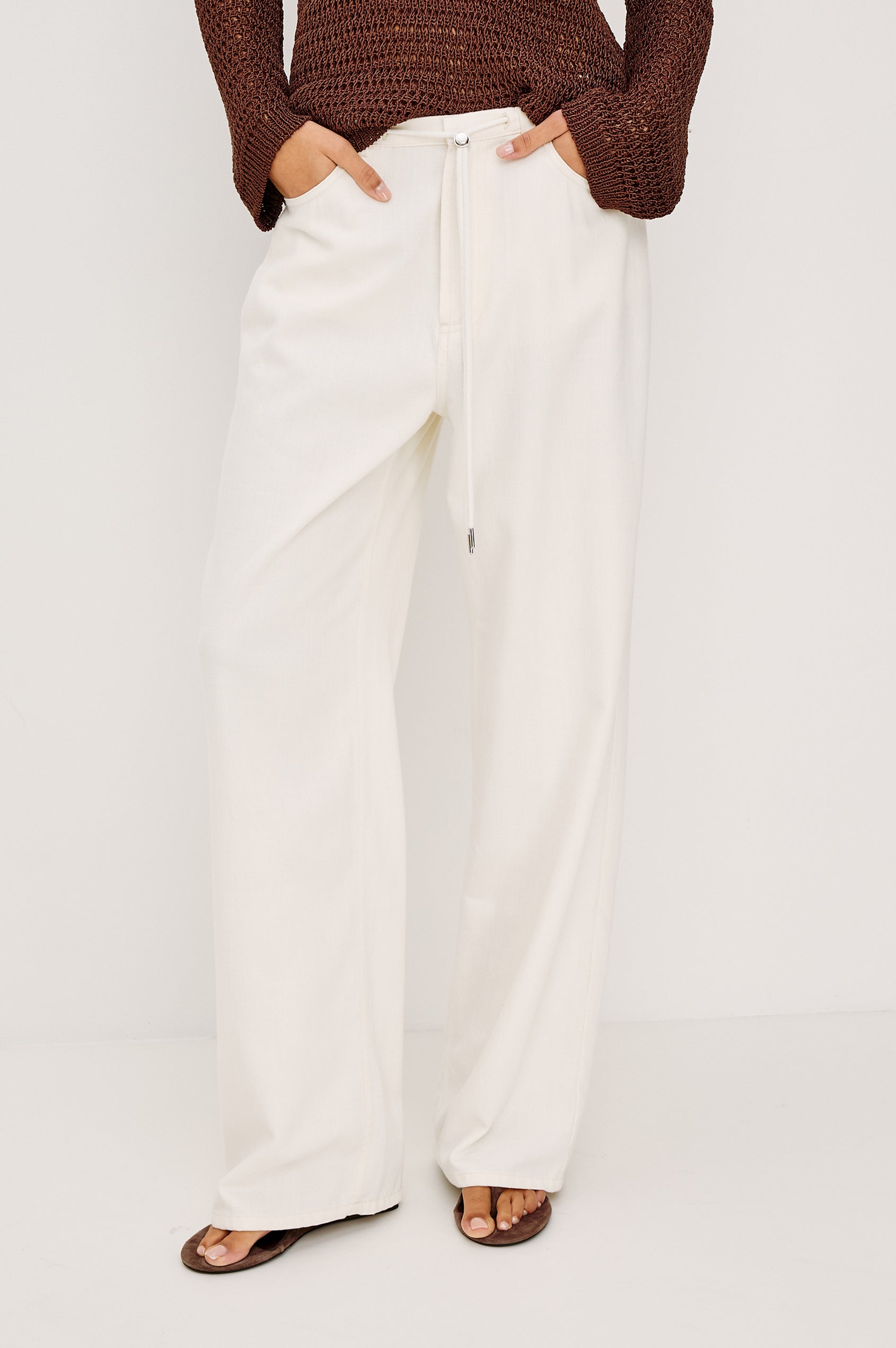 NORMANDIE PANT - IVORY