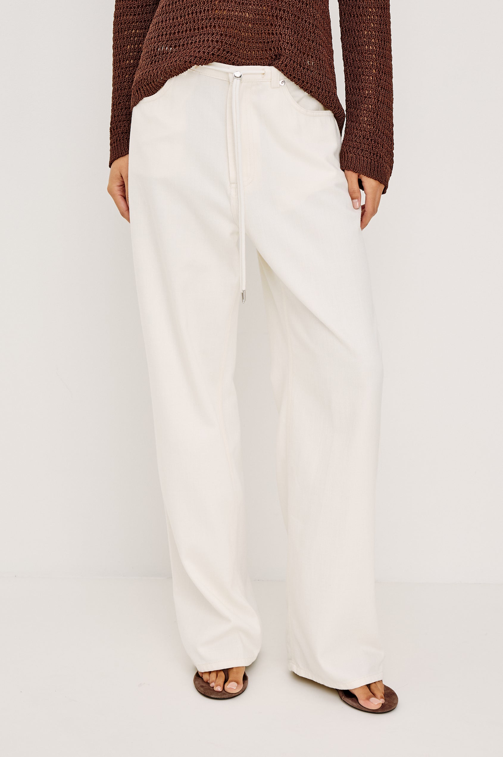 NORMANDIE PANT - IVORY