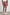 Nova terry shorts with raised jacquard pattern and front drawstring in Faded Red - back view on model with pockets