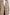 Opera Below-the-Knee Length Coat with V Neck, Three-Button Closure and Two Front Flap Patch Pockets in Heather Latte Colorway - Front View Featured on Model