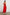 Raquel Maxi Dress with Straps, a Scoop Neckline with Keyhole and Pleats at Waistline in Cherry Colorway - Back Full Body View Featured on Model