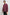 Runson Long-Sleeve Button Down with a Chest Patch Pocket in Currant Colorway - Front View Featured on Model