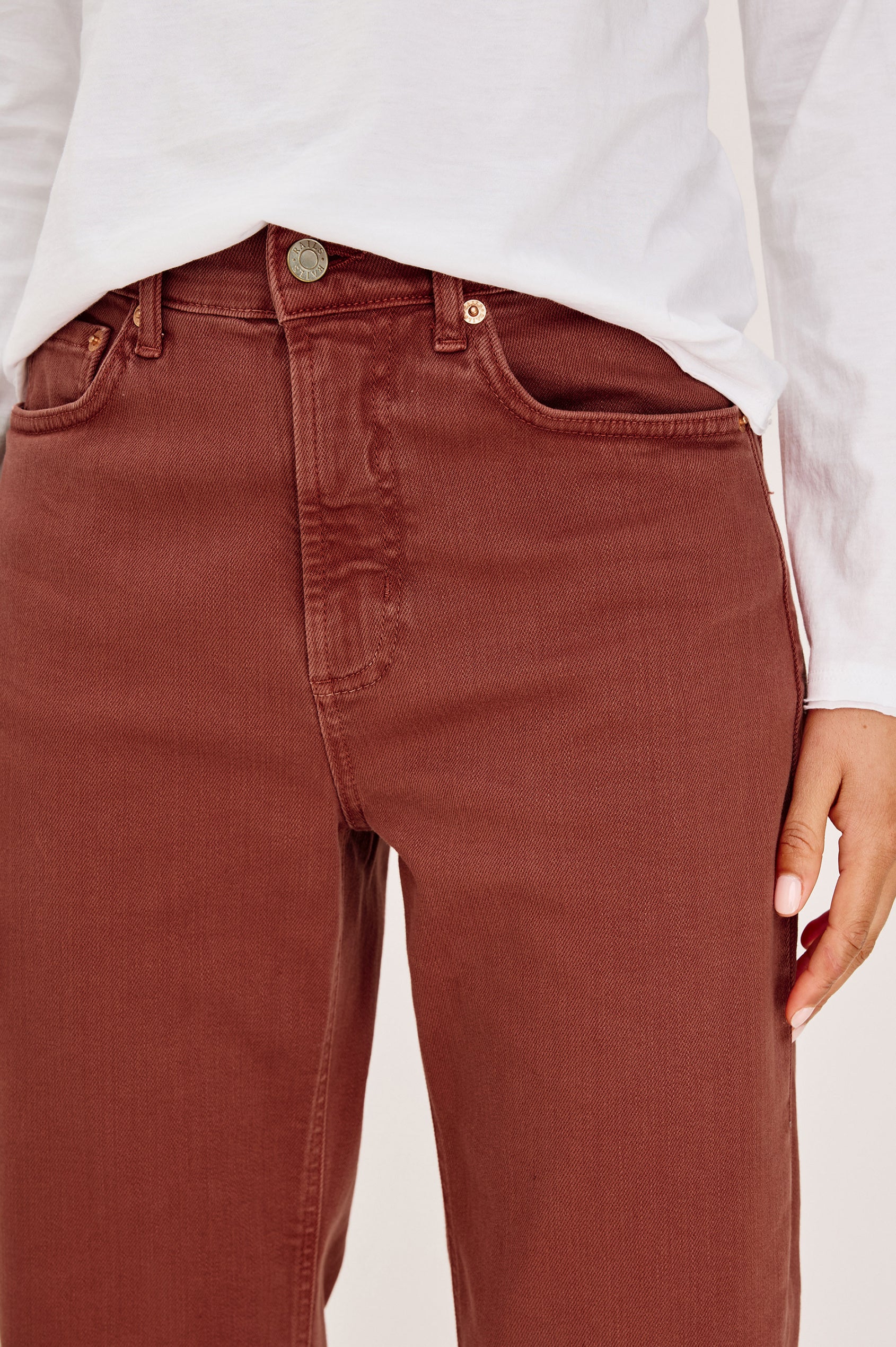 SAMO BARREL LEG - VINTAGE BRICK