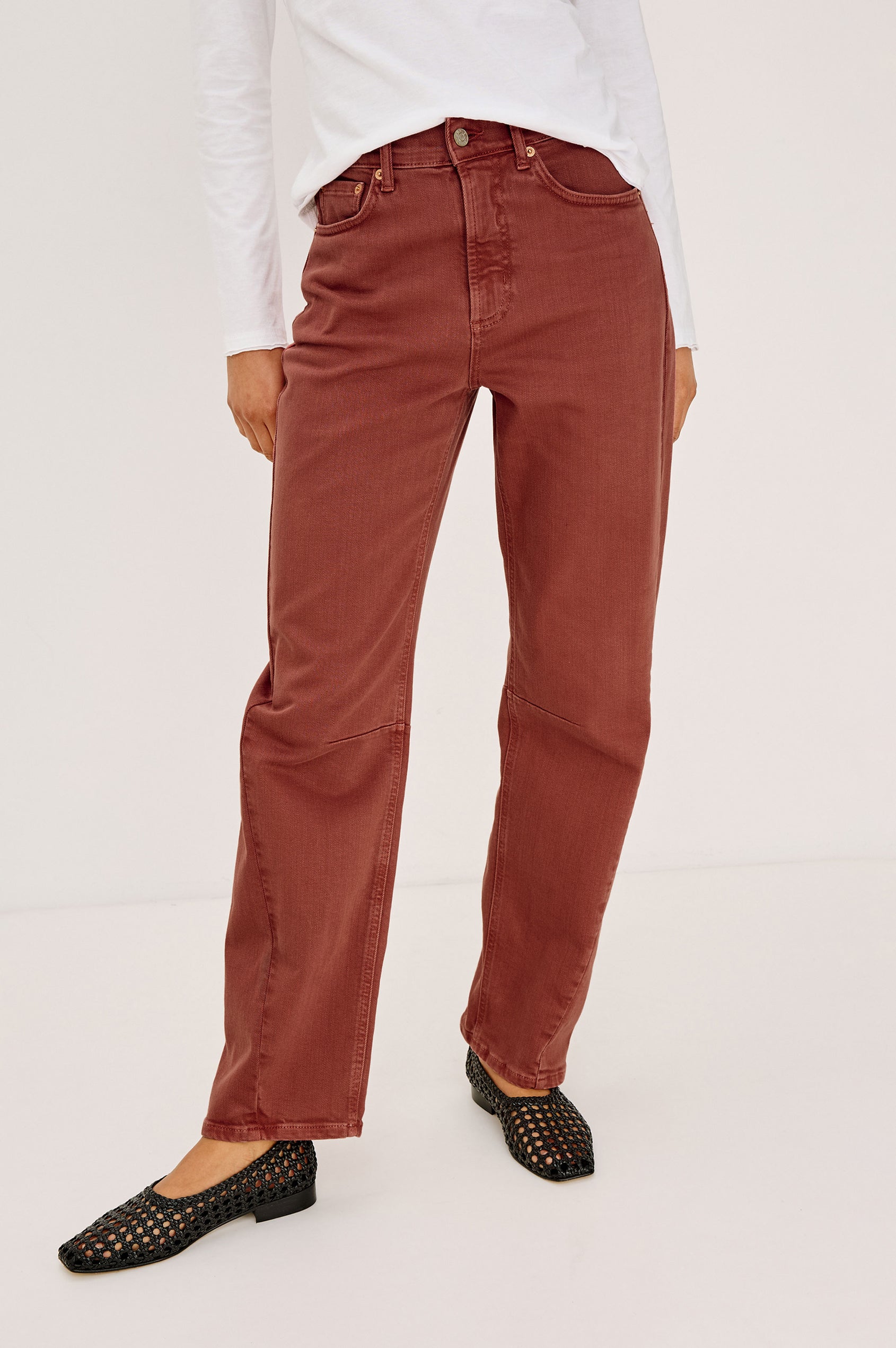 SAMO BARREL LEG - VINTAGE BRICK