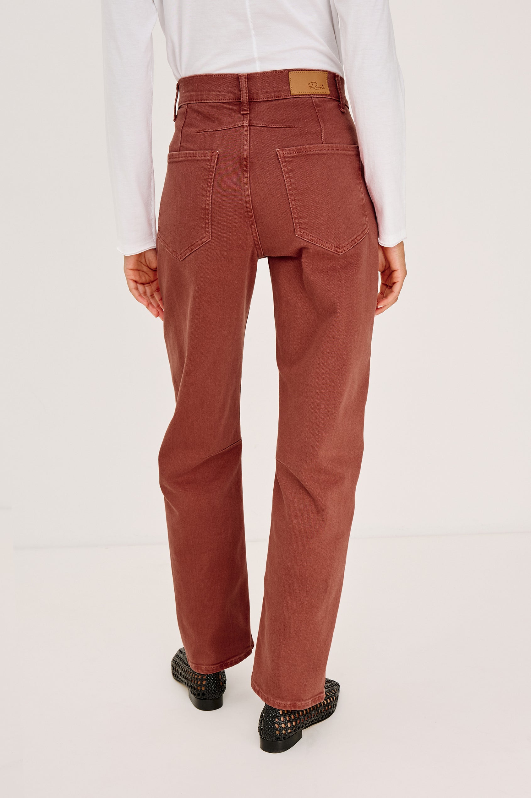 SAMO BARREL LEG - VINTAGE BRICK