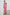 Solene Sleeveless Midi Dress with a Crew Neck and a Tie Keyhole at the Back in Malibu Pink Colorway - Front Full Body View Featured on Model