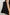 Model wearing a Black Crochet Tote Bag on her shoulder. Detailed view.
