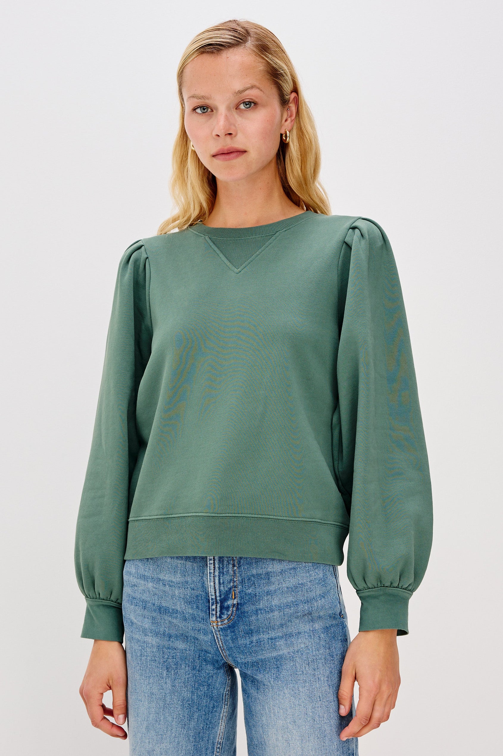 TIFFANY SWEATSHIRT - LAKE