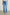 Topanga Straight Jeans with Belt Loops, Two Front Pockets plus a Coin Pocket and Two Back Patch Pockets in Baja Blue Colorway - Front View Featured on Model